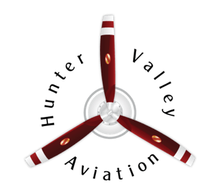 Hunter Valley Aviation's logo