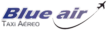 Blue air TAXI AÉREO's logo